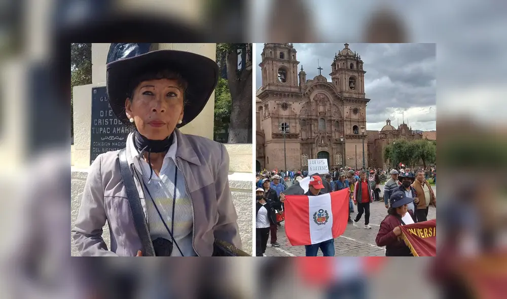 Pobladores de Cusco viajarán a Lima para la 'Tercera toma de Lima'. Foto: Luis Alvarez LR