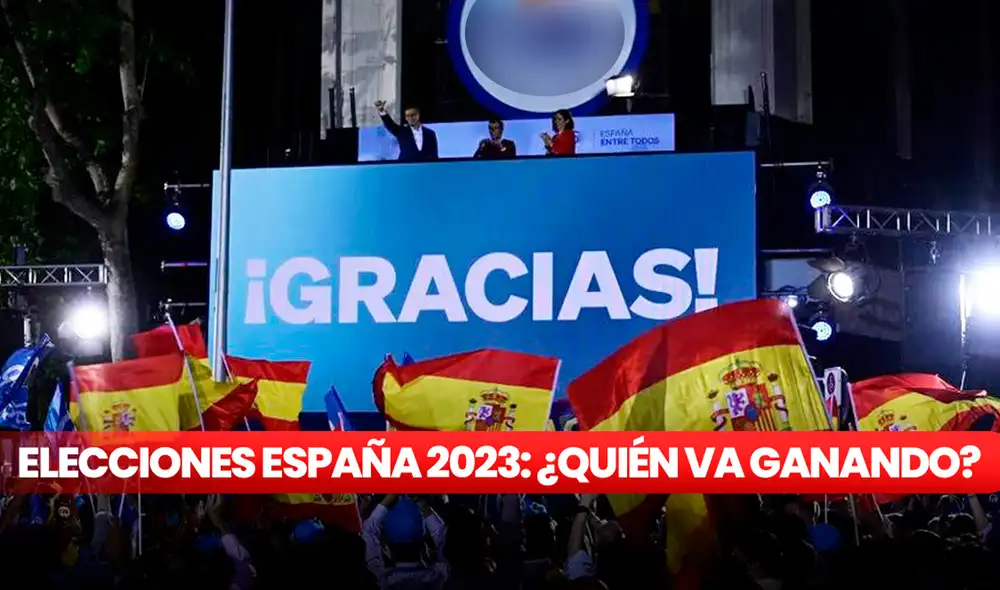 Las elecciones generales en España ya apuntan a tener un favorito, o así lo refleja la última encuesta de 40Db. Foto: composición LR