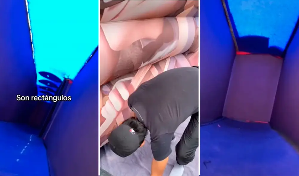 "¿Quieren que me meta por los pasillos?", fue la pregunta final que hizo el creador del video. Foto: composición LR / capturas de TikTok / @Infablesmagicair "¿Quieren que me meta por los pasillos?", fue la pregunta final que hizo el creador del video. Foto: composición LR / capturas de TikTok / @Infablesmagicair