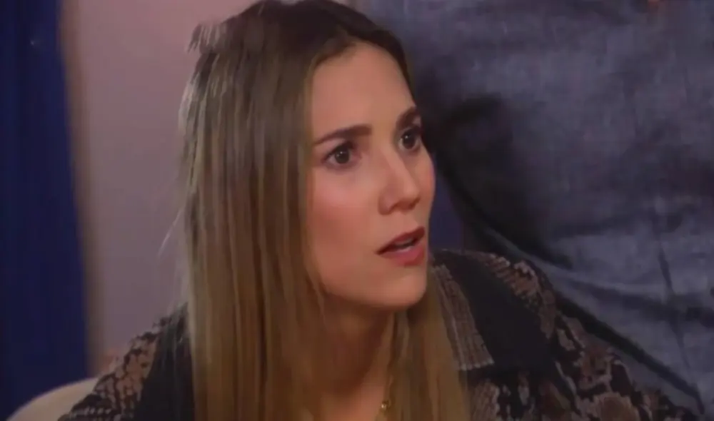 Macarena descubre el paradero de Claudia Llanos. Foto: América TV Macarena descubre el paradero de Claudia Llanos. Foto: América TV