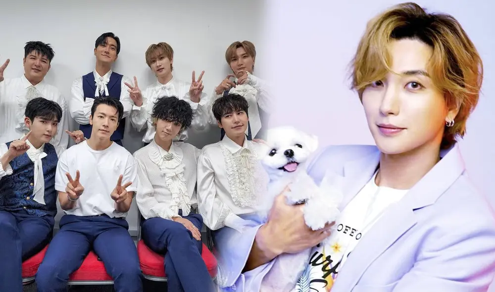 Leeteuk brindó palabras de tranquilidad a su fandom y prometió que SJ seguía unido. Foto: composición LR/SM