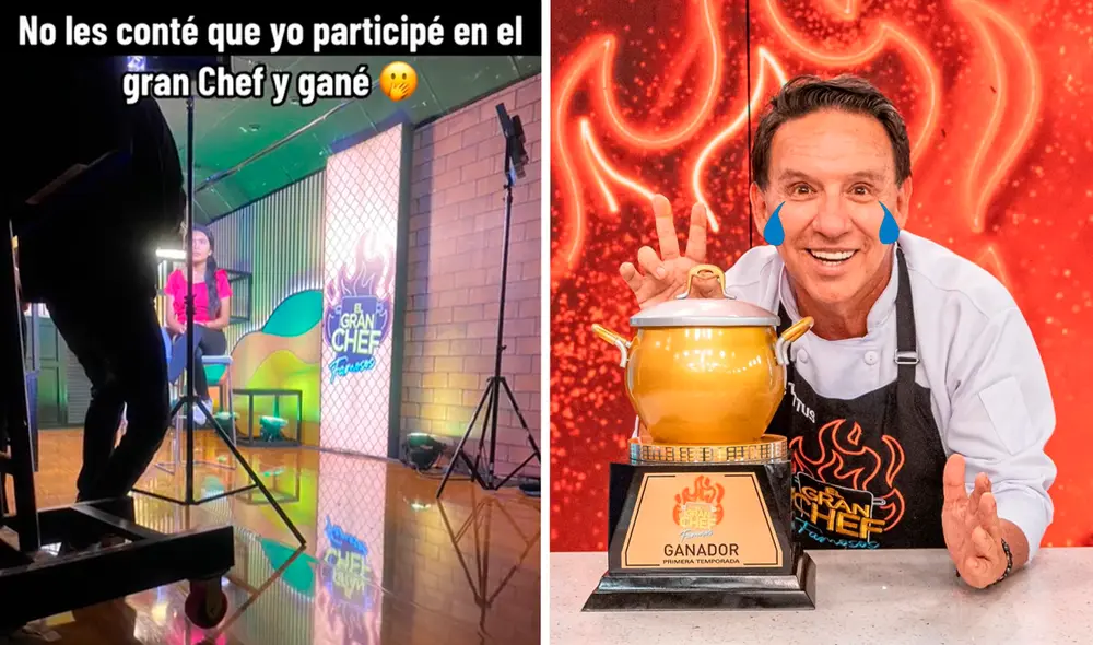 Ricardo Rondón no habría sido el 'primer ganador' de ‘El gran chef: famosos’. Foto: composición LR/Instagram/Tiktok Ricardo Rondón no habría sido el 'primer ganador' de ‘El gran chef: famosos’. Foto: composición LR/Instagram/Tiktok