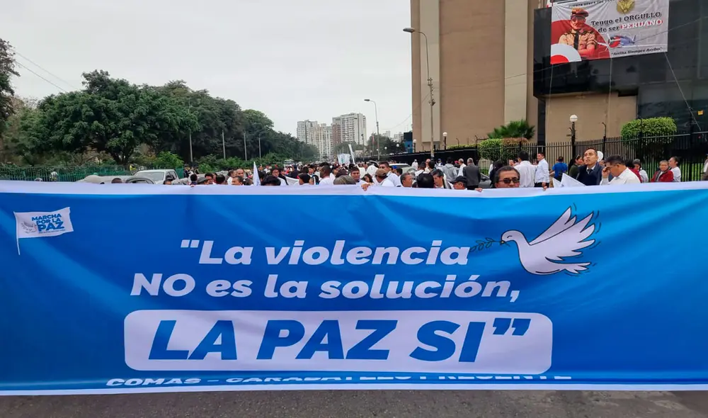 'Marcha por la paz' ha sido convocada una vez más para este sábado 15 de julio. Foto y video: Gabriel Serpa/La República 'Marcha por la paz' ha sido convocada una vez más para este sábado 15 de julio. Foto y video: Gabriel Serpa/La República