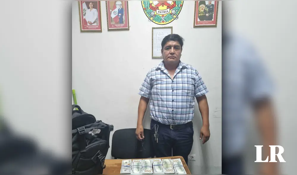 El detenido es investigado por la Fiscalía especializada. Foto: PNP