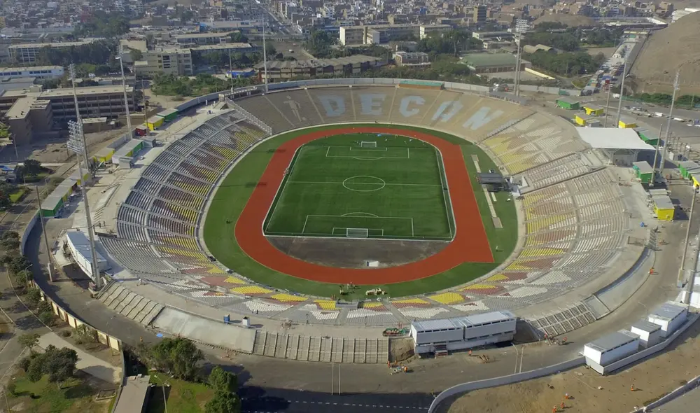 El Estadio Olímpico de San Marcos fue remodelado para los Panamericanos 2019. Foto: Andina
