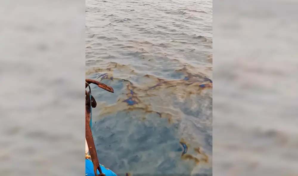 Los pescadores solicitan intervención de OEFA. Foto: captura de Facebook/Juan Jacinto