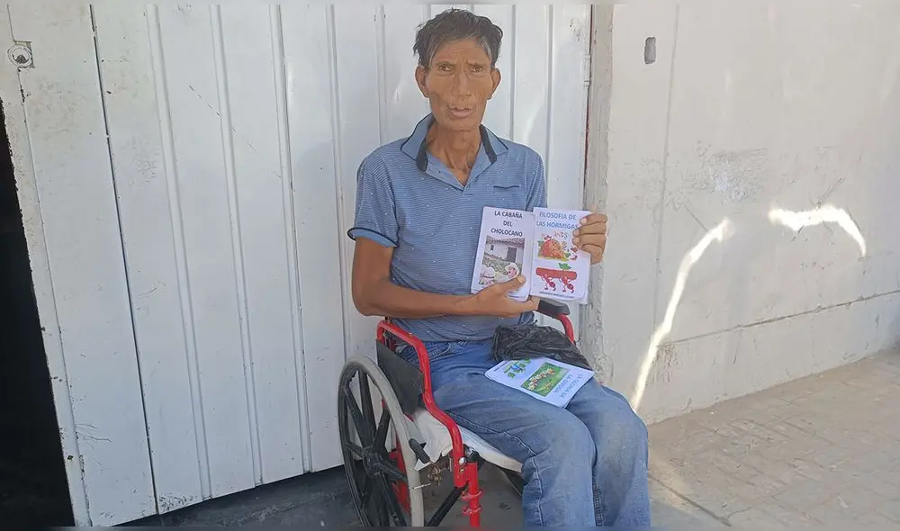 Debido a su estado de salud, tiene que utilizar una silla de ruedas. Foto: Maribel Mendo/La República