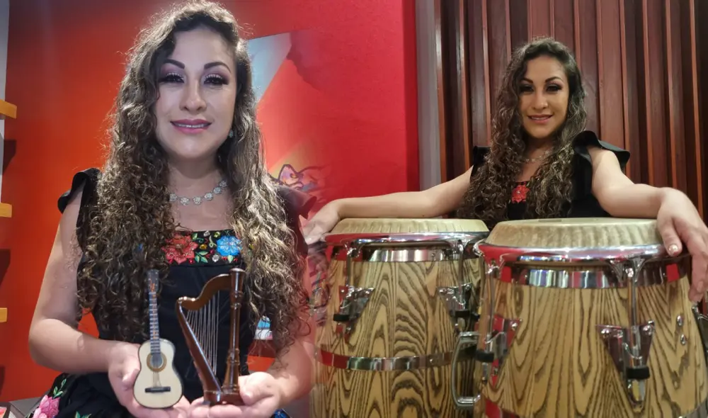 Karina Benites llevará su música a Europa. Foto: composición LR/Rosario Rojas/URPI-LR