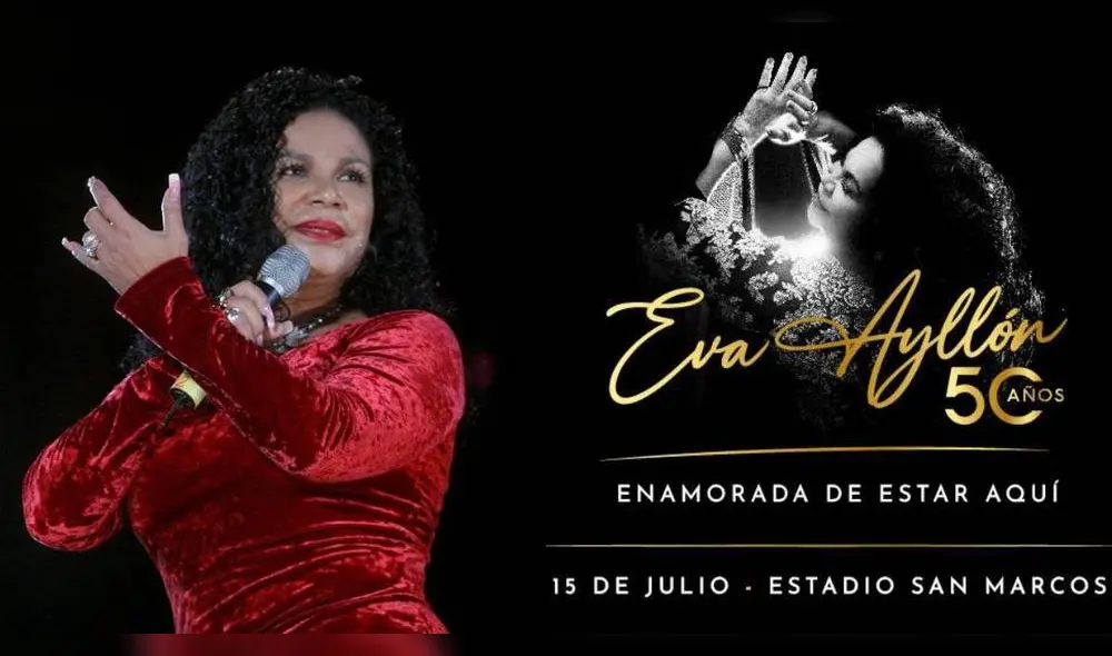 Eva Ayllón ha sabido mantenerse vigente en el mundo de la música peruana y hoy celebra sus 50 años de trayectoria. Foto: La República