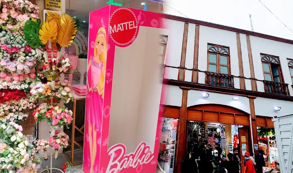 La caja de Barbie la puedes encontrar en el Centro de Lima. Foto: composiciónLR/@soyunamarmota/Twitter
