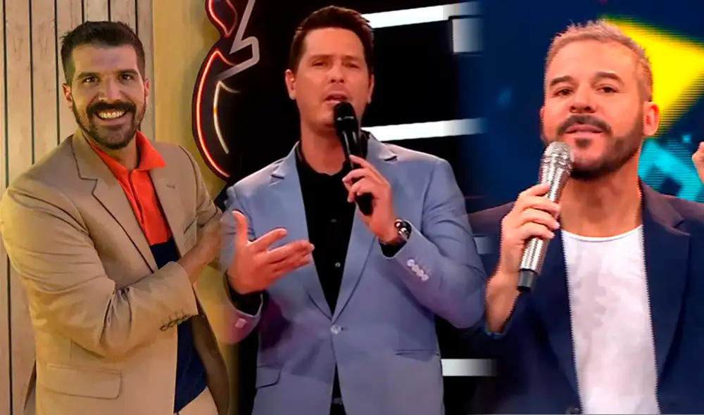 Peláez habla de la competencia en televisión y sus coleas conductores. Foto: composición LR/Latina/América TV - Video: YouTube/La Lengua