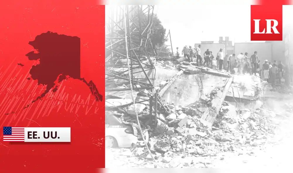 El terremoto ocurrió a unos 90 km al suroeste de la localidad de Sand Point y a una profundidad de 32,6 km, informó el USGS. Foto: composiicón LR