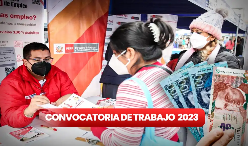 Estas son las convocatorias de trabajo en el sector público que están vigentes del 17 al 23 de julio. Foto: composición de Jazmín Ceras/La República/Andina