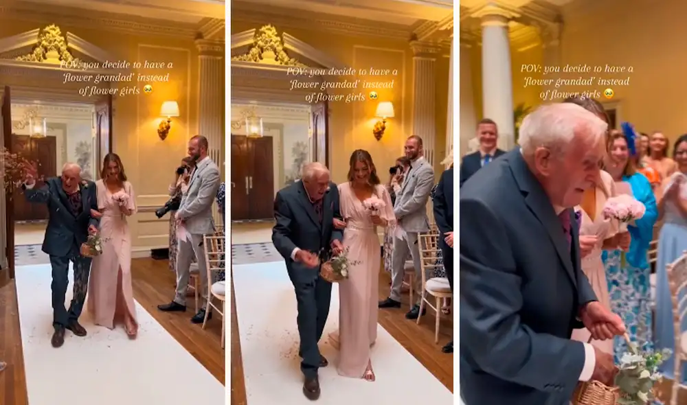 La muchacha contó que su abuelo estaba muy emocionado la primera vez que se le contaron. Foto: composición LR / capturas de YouTube