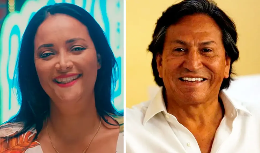 Mariella Zanetti y Alejandro Toledo fueron vinculados a mediados del 2000. Foto: composición LR/captura Wallaz Producciones YouTube / El Clarín