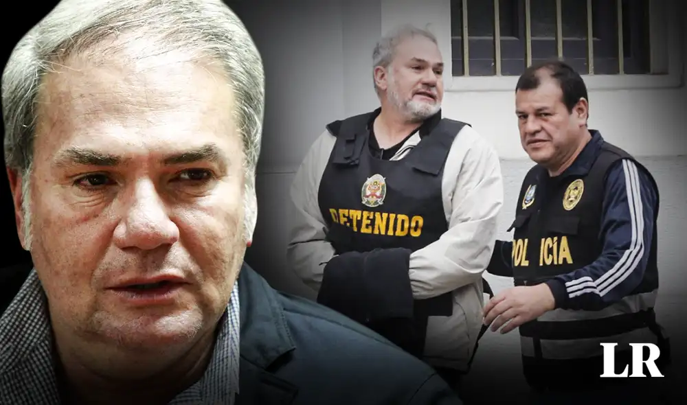 Mauricio Fernandini está detenido en la sede de la Prefectura. Foto: composición de Jazmín Ceras/La República