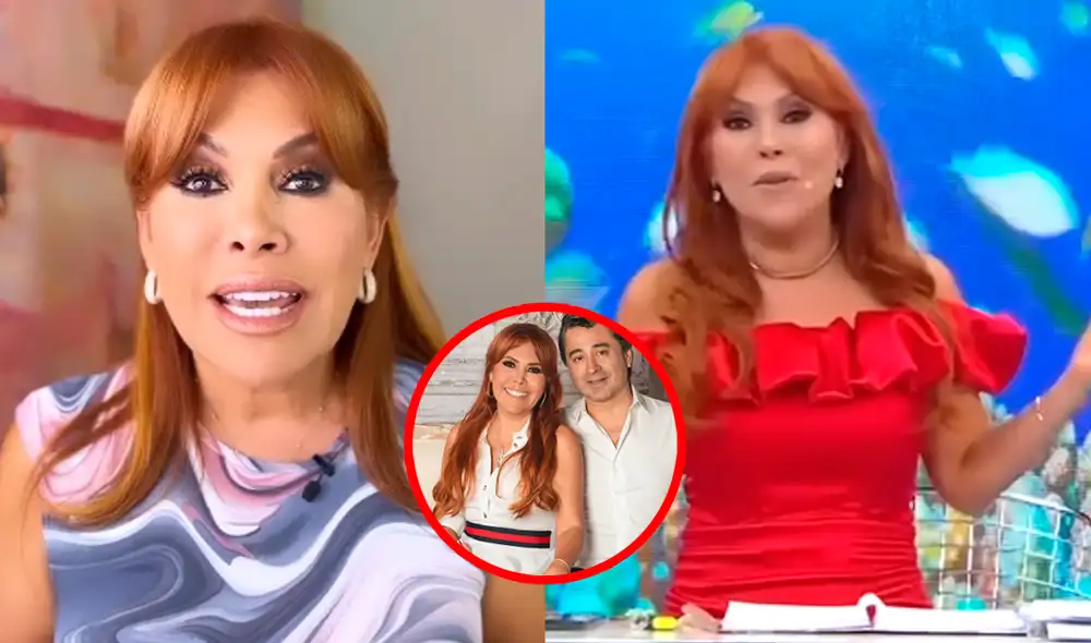 Magaly Medina retornó a ATV con su programa de espectáculos llamado "Magaly TV". Foto: composición LR/Magaly Medina/Instagram/Magaly TV/YouTube