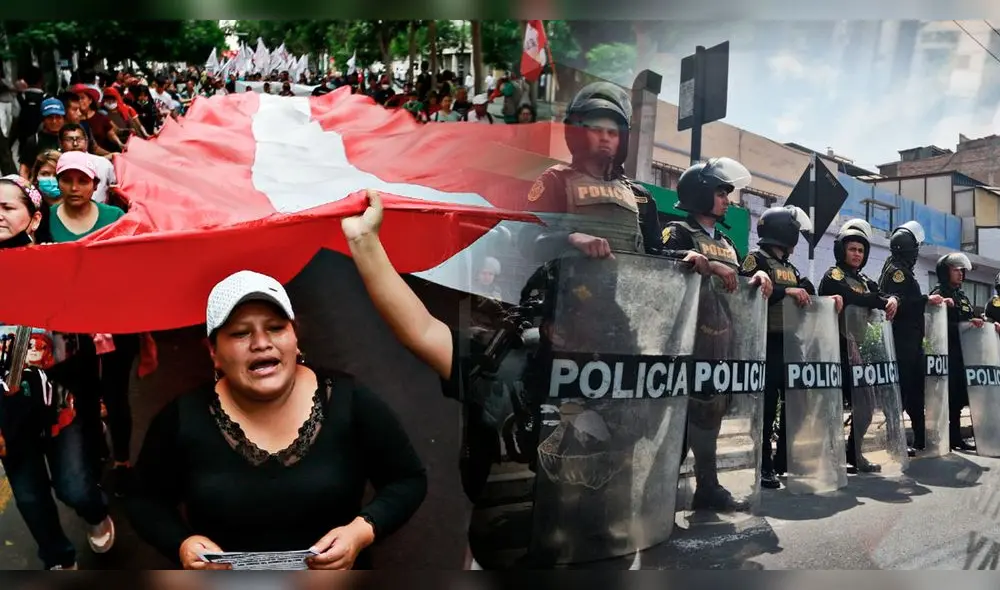 La CNDDHH presenta recomendaciones para todos aquellos que participarán en la 'Tercera toma de Lima'. Foto: composición LR