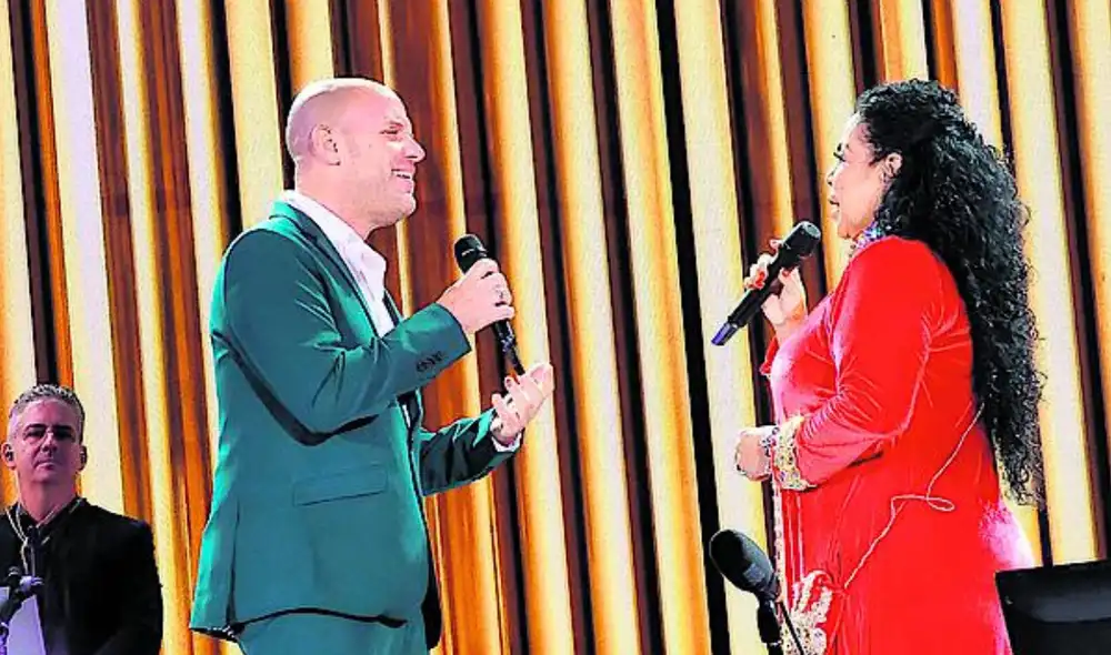 Gian Marco. Volvió al escenario de la mano de Eva Ayllón. Foto: Antonio Melgarejo