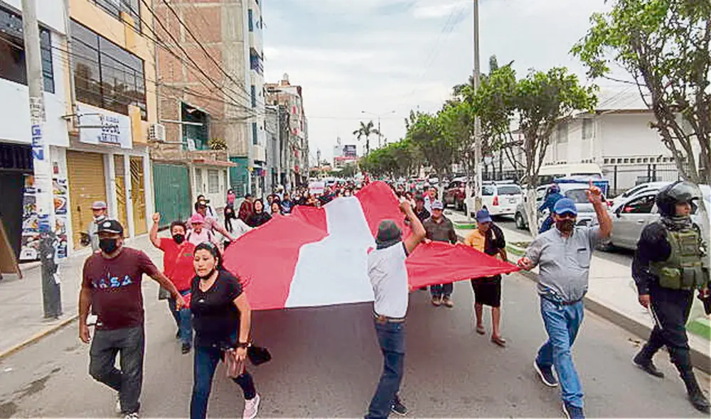 Medida. Lambayecanos confirman movilización contra Boluarte. Foto: difusión