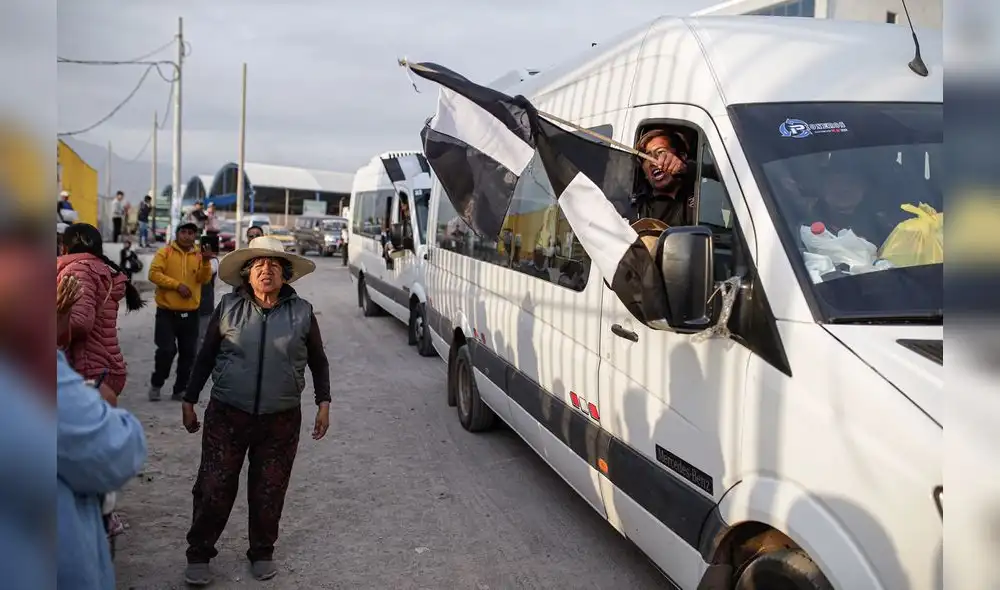 19 de julio. Desde todas las regiones, participarán delegaciones, con el fin de manifestarse en contra de Boluarte. Foto: La República