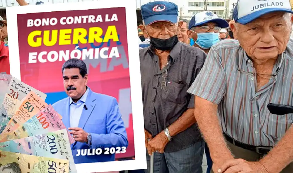 Conoce el monto y la fecha de pago oficial del Bono de Guerra de julio 2023 para jubilados. Foto: composición LR/Patria/Red Press/Airtm Conoce el monto y la fecha de pago oficial del Bono de Guerra de julio 2023 para jubilados. Foto: composición LR/Patria/Red Press/Airtm