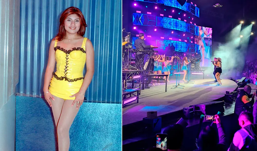 Ada Chura fue la gran sorpresa en el concierto de Corazón Serrano