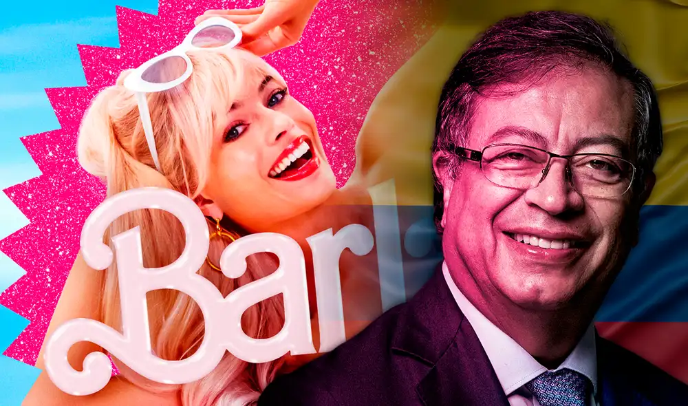 El video del presidente de Colombia y Barbie se viralizó rápidamente en redes sociales. Foto: composición LR/AFP/Barbie El video del presidente de Colombia y Barbie se viralizó rápidamente en redes sociales. Foto: composición LR/AFP/Barbie