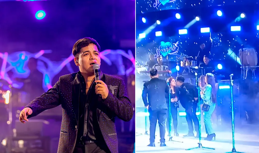 Edu Baluarte sorprende a 2 fanáticas de Corazón Serrano. Foto: composición LR/Antonio Melgarejo/Sandy Carrión