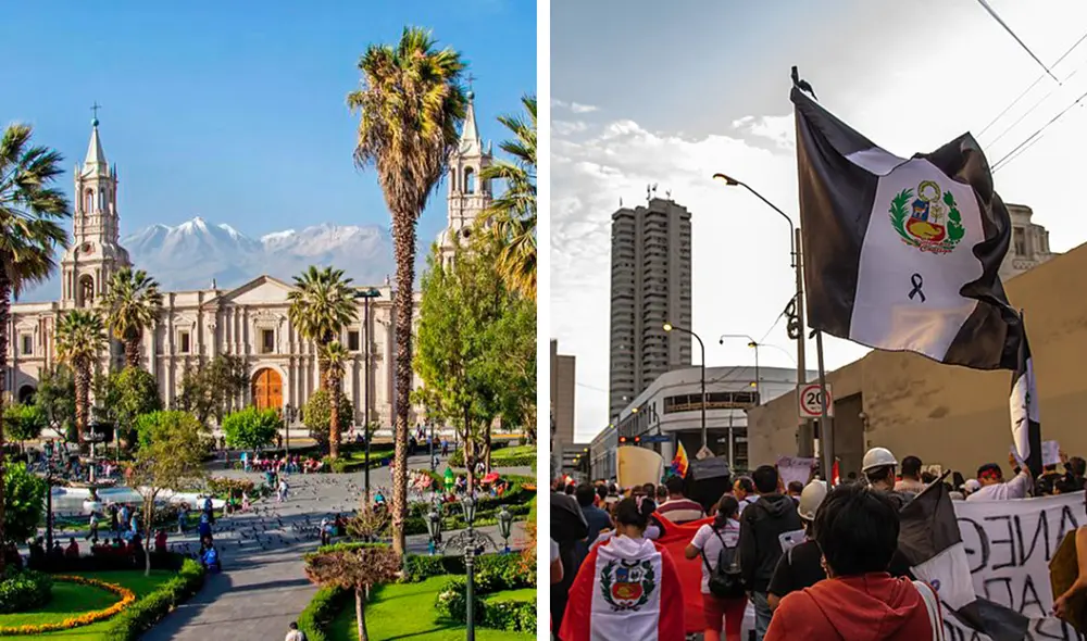 También se realizó la convocatoria a organizaciones sociales para sumarse a marchas que piden la renuncia de Dina Boluarte. Foto: composición LR / Sky Peru / Wikimedia Commons También se realizó la convocatoria a organizaciones sociales para sumarse a marchas que piden la renuncia de Dina Boluarte. Foto: composición LR / Sky Peru / Wikimedia Commons