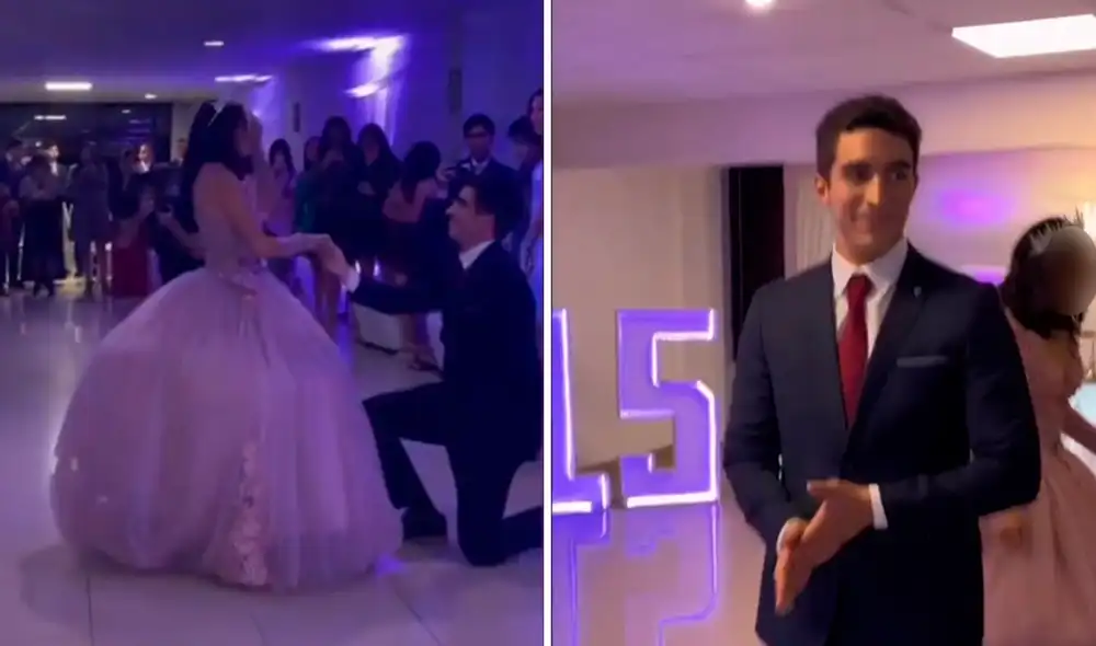 El artista que interpreta el papel de 'Jimmy' apareció en quinceañero. Foto: composición LR/TikTok/daniel_ysidro - Video: TikTok