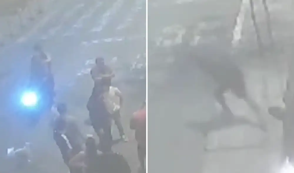 Delincuente logra ser liberado luego de que vecinos lo capturaran robando en plena vía pública. Foto: composición LR