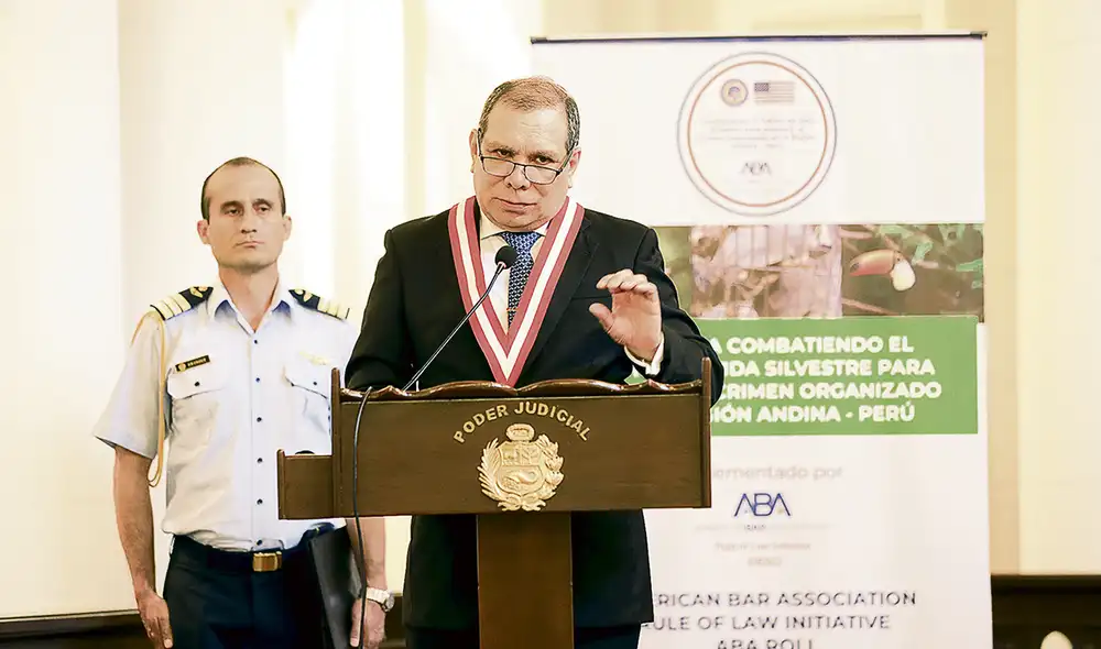 Poder Judicial. Presidente Javier Arévalo busca evitar conflictos con el Poder Legislativo. Foto: difusión