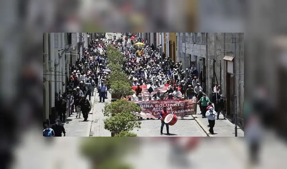 Comerciantes protestarán en Arequipa el 19 de julio. Foto: La República/archivo Comerciantes protestarán en Arequipa el 19 de julio. Foto: La República/archivo