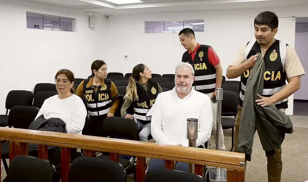 Organización. Fiscal acusa a Sada Goray y Mauricio Fernandini de buscar beneficios económicos mediante la corrupción. Foto: Poder Judicial