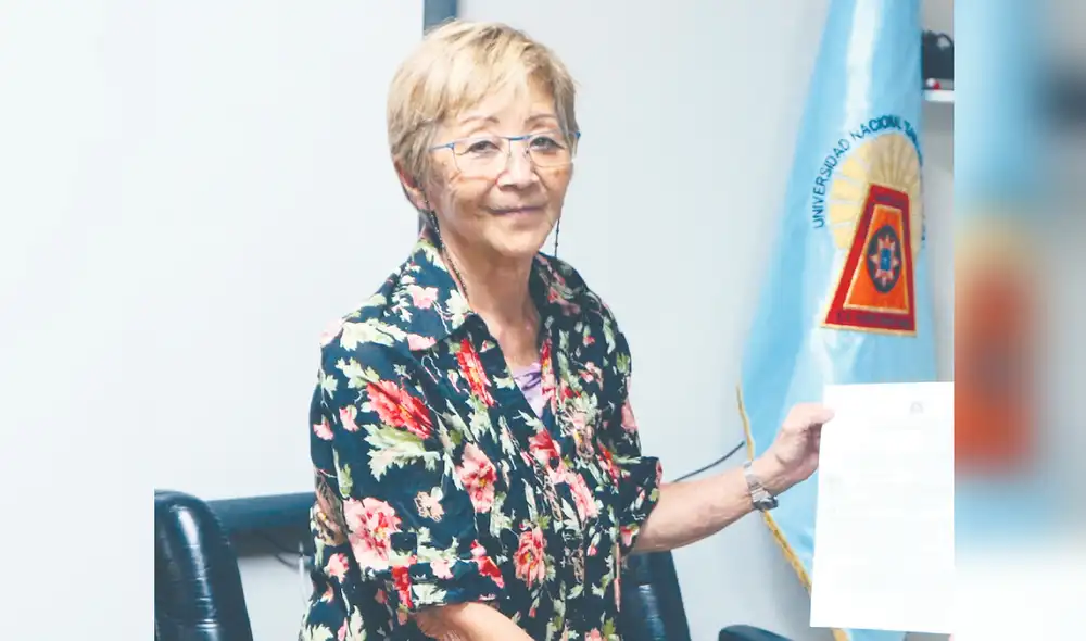 Encargatura. Ana María Kuroki ocupa hoy el rectorado. Foto: difusión