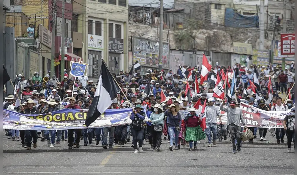 Dirigentes de la FDTA garantizarán que protesta del 19 de julio en Arequipa sea pacífica. Piden a la policía no provocar y que se generen enfrentamientos. Foto: Rodrigo Talavera