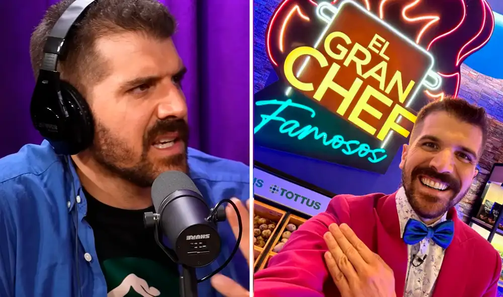 José Peláez se sincera sobre su permanencia en 'El gran chef'. Foto: composición LR/YouTube/Jesús Alzamora/Instagram/José Peláez José Peláez se sincera sobre su permanencia en 'El gran chef'. Foto: composición LR/YouTube/Jesús Alzamora/Instagram/José Peláez