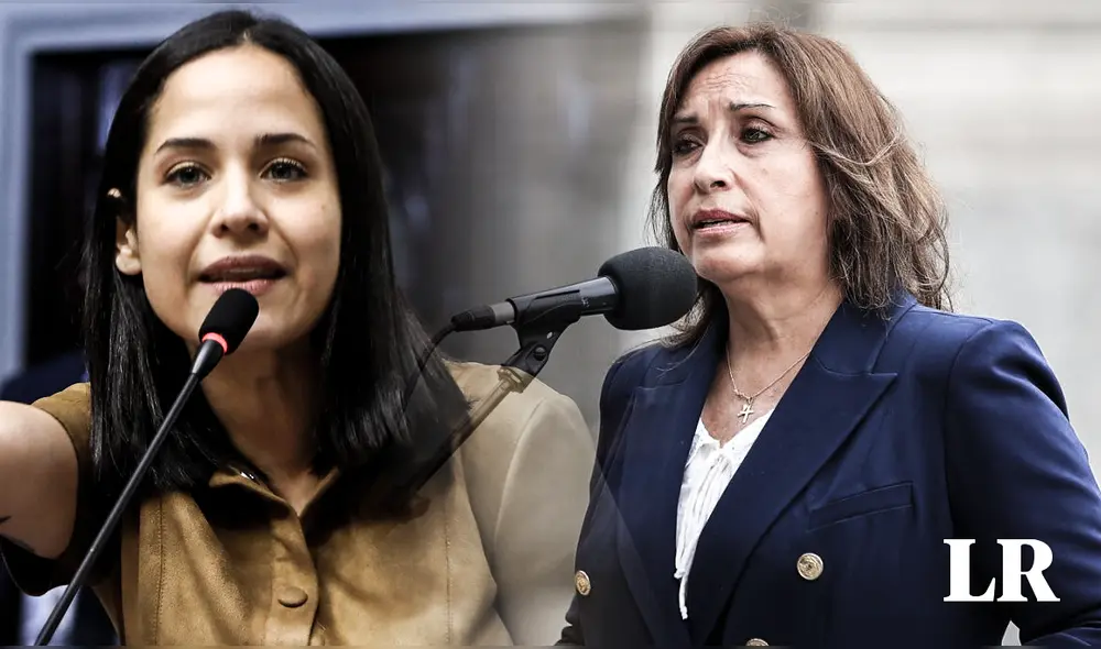 Sigrid Bazán en contra de las declaraciones de presidenta Dina Boluarte en mensaje a la Nación. Foto: composición LR / Fabrizio Oviedo