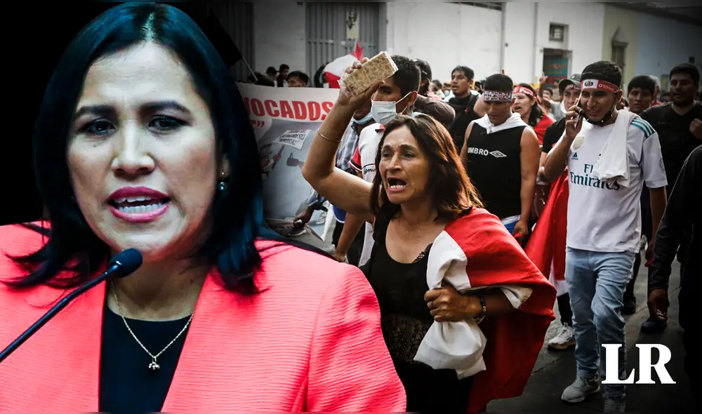 Flor Pablo asistirá a marcha nacional. Foto: composición LR/Fabrizio Oviedo Flor Pablo asistirá a marcha nacional. Foto: composición LR/Fabrizio Oviedo