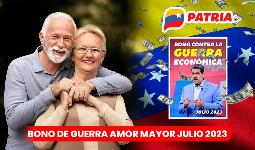 Revisa AQUÍ las fechas confirmadas para el depósito del Bono de Guerra para los pensionados de Amor Mayor en julio del 2023. Foto: composición LR/Carnet de la Patria/Freepik/PNG EGG
