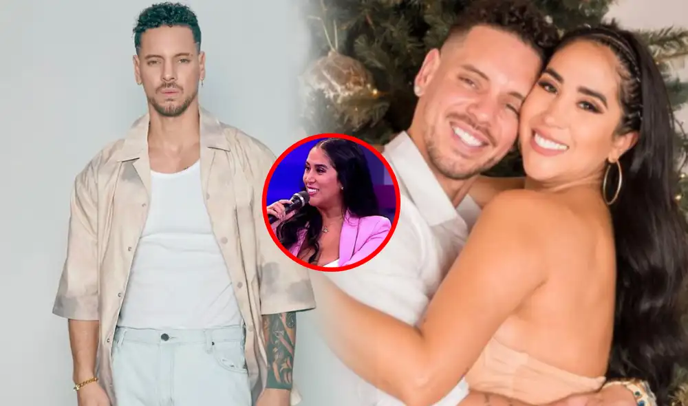 Melissa Paredes ingresó con el papel de 'Paty' a 'Al fondo hay sitio' y Anthony Aranda fue el más feliz. Foto: composición LR/Instagram/América TV