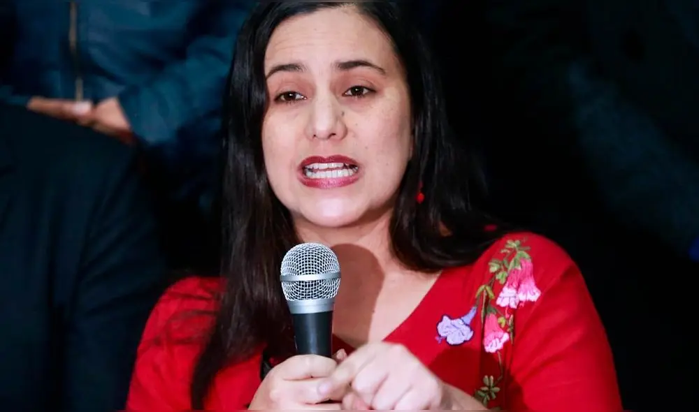 Verónika Mendoza, líder del partido político Nuevo Perú. Foto: Andina