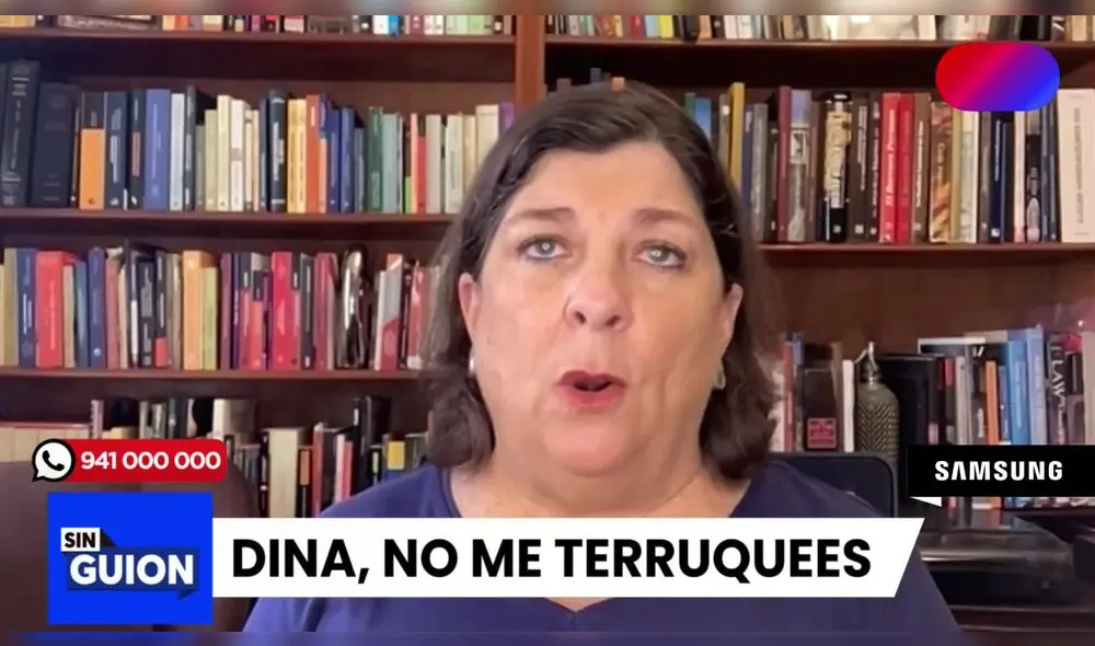 Rosa María Palacios arremetió contra las declaraciones de Dina Boluarte. Foto: captura de LR+ - Video: LR+ Rosa María Palacios arremetió contra las declaraciones de Dina Boluarte. Foto: captura de LR+ - Video: LR+