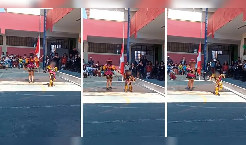 El público no dejó de aplaudir a ambos niños. Foto: composición LR/TikTok/@madeley.quenallat