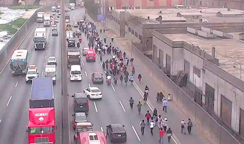 marcha nacional. RPP  Foto: Lima Expresa