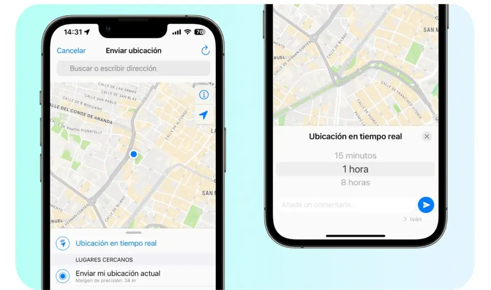 Aunque WhatsApp no te funcione, se puede compartir la ubicación en tiempo real. Foto: K-tuin
