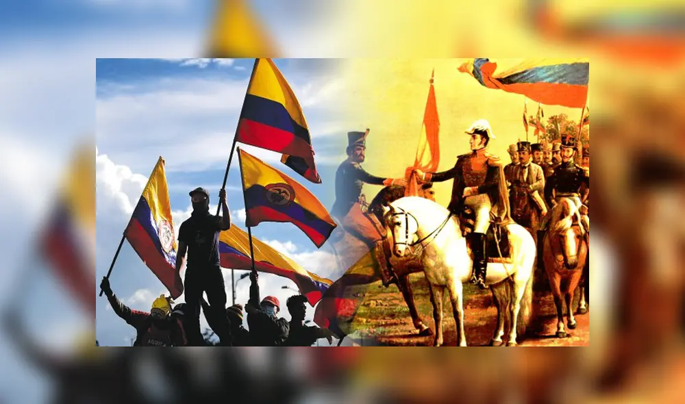 Este 20 de julio, se cumplen 213 años desde que se firmó el acta de independencia en Colombia. Foto: Composición LR/ Periódico el Campesino/ Las2orillas.com