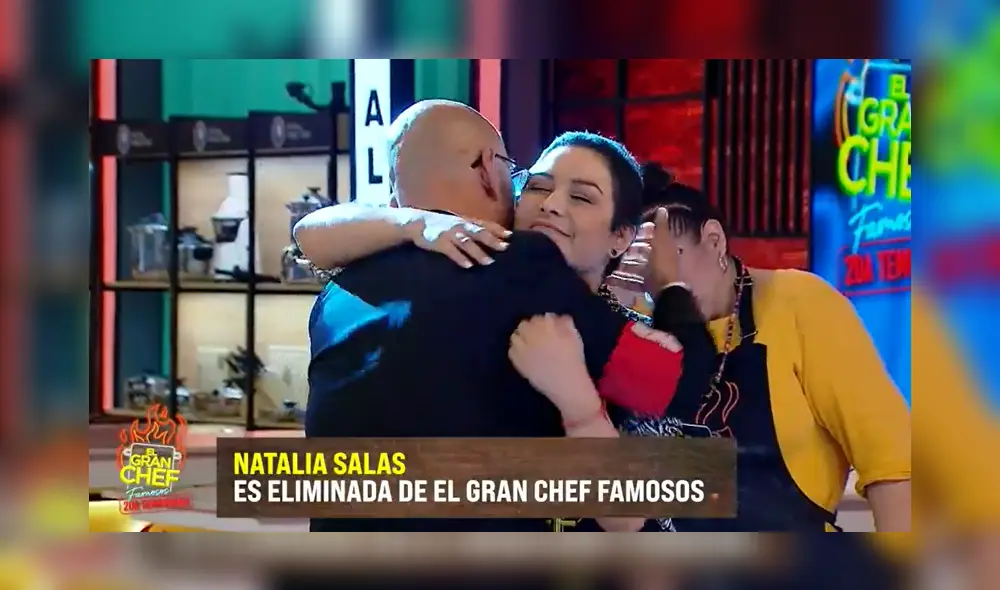 Natalia Salas agradeció al jurado y al programa tras quedar fuera del programa. Foto: captura de Latina Natalia Salas agradeció al jurado y al programa tras quedar fuera del programa. Foto: captura de Latina