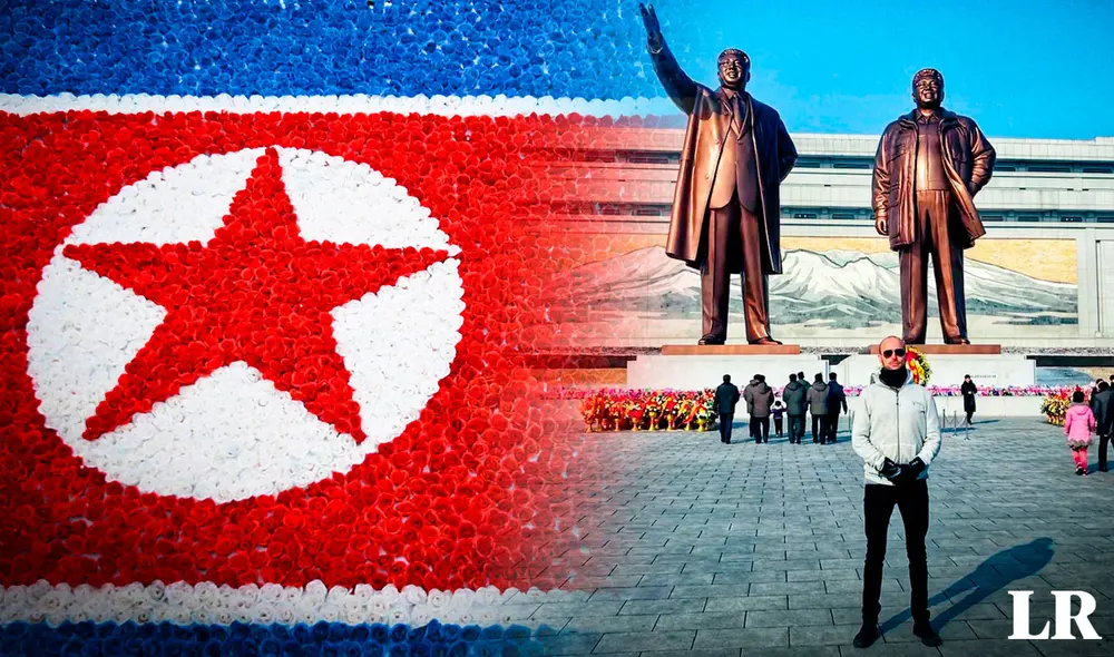 Muchos turistas se han aventurado a visitar Corea Norte. Conoce qué debes hacer para poder hacer este viaje. Foto: composición LR/AFP/Man vs Clock